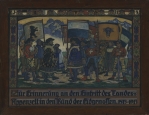 Aquarell von Heinrich Herzig zur 400-Jahr-Feier
