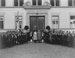 Der österreichische Exkaiser Karl I. zu Besuch im Kollegium Appenzell