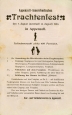 Programmblatt des Appenzeller Trachtenfestes 1904